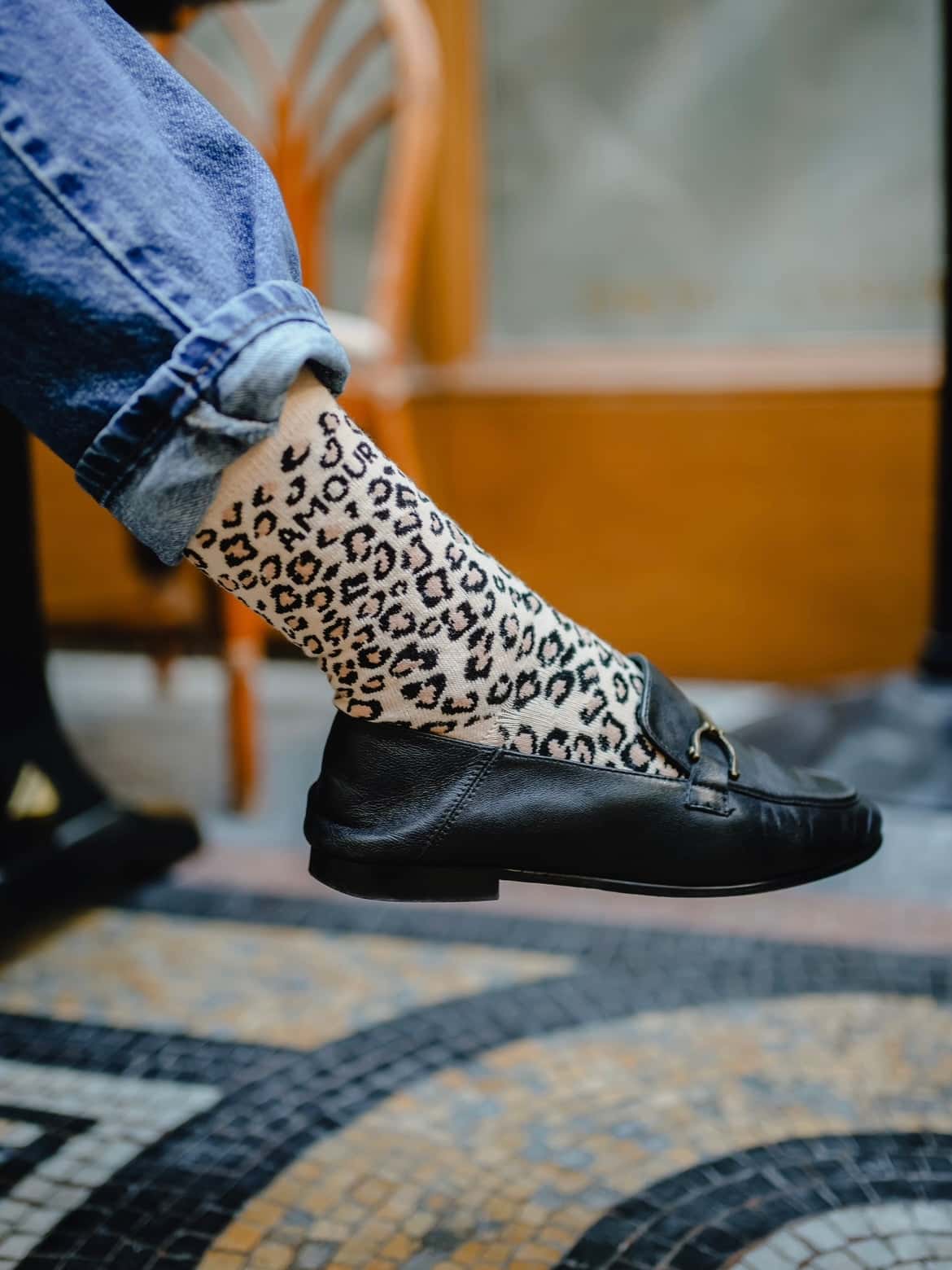 Chaussettes Leopard