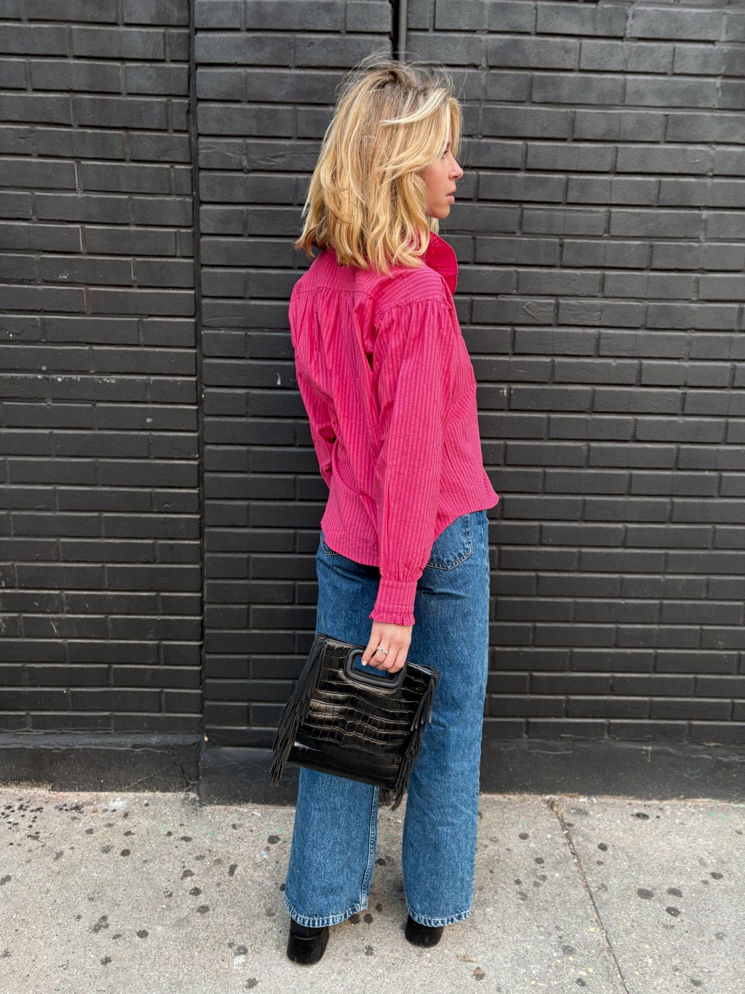 Chemise rose